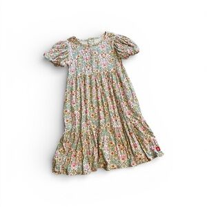 Magnetic Me Floral Bunny Dress - Multicolor